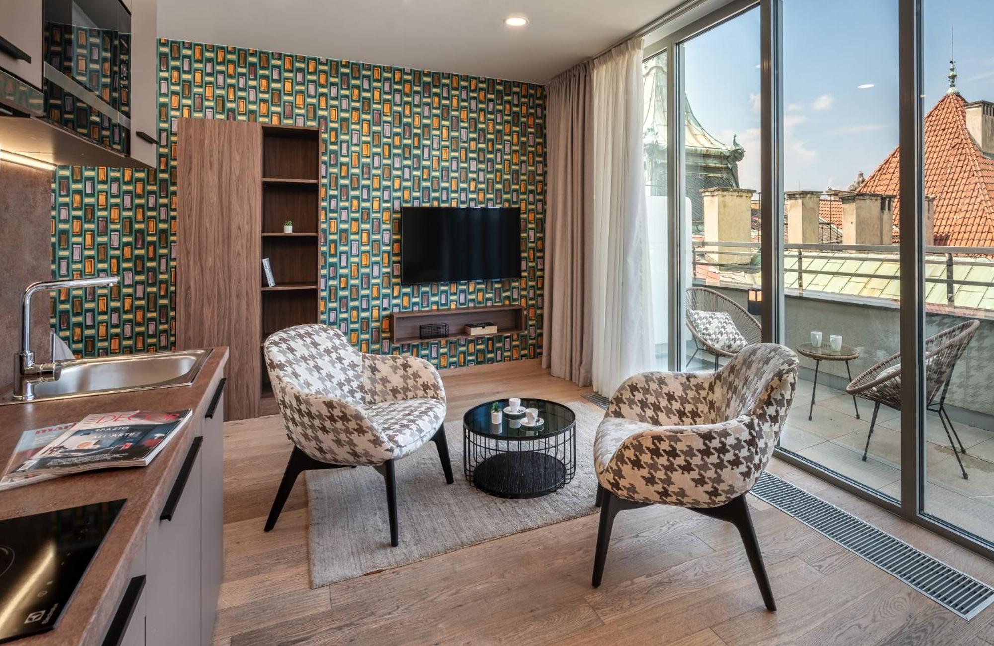Vn17 Rooftop Suites By Adrez ปราก ภายนอก รูปภาพ